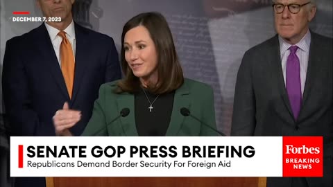 Katie Britt Excoriates 'Liberal Media' For Coverage Of Border