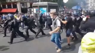 Paris 4/8/23 - Protesting In Paris