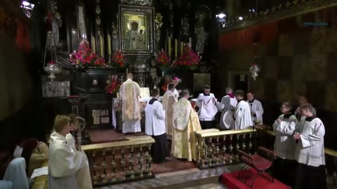 Pontifical High Mass in Częstochowa, Poland - Consecration of a Virgin