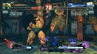 Ultra Street Fighter IV battle Zangief vs Oni