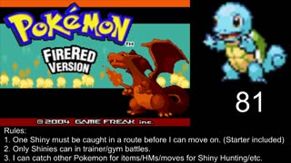 Pokémon FireRed, but I need to catch a Shiny to leave a Route #1 *STREAM ARCHIVE*