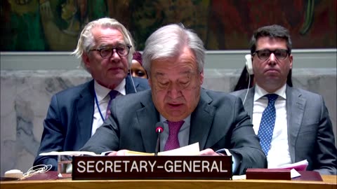UN chief says Middle East is on a 'knife-edge'