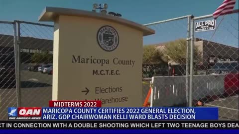 Arizonians Don't Feel Disenfranchised, They Were Disenfranchised In Maricopa County - Dr. Kelli Ward
