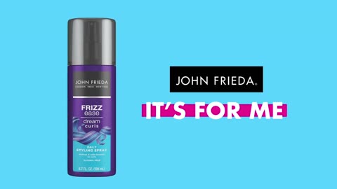 John Frieda Anti Frizz, Frizz Ease Dream Curls Daily Styling Spray for Curly Hair,