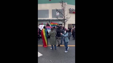 Drag Queen Story Hour Gets Physical as ANTIFA & Gays Against Groomers Clash