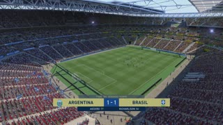 FIFA gameplay Brazil VS Argentina