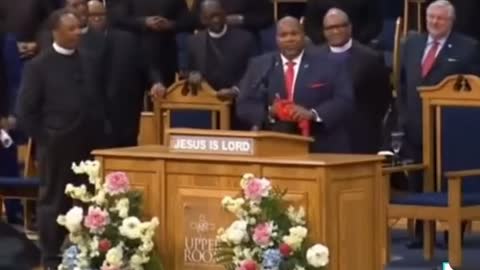 Lt Gov Mark Robinson Delivers Remarks at Church