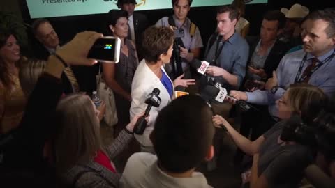 MUST WATCH: Kari Lake Responds to Reporter Question on If She'll Be Trump's VP