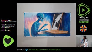Live Painting - Making Art 5-12-23