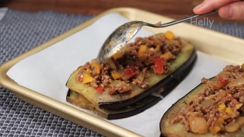 Don't cook eggplant until you see this recipe! Easy and Cheap Eggplant Beef Recipe