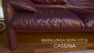 Maralunga Sofa (1973) by Vico Magistretti for Cassina