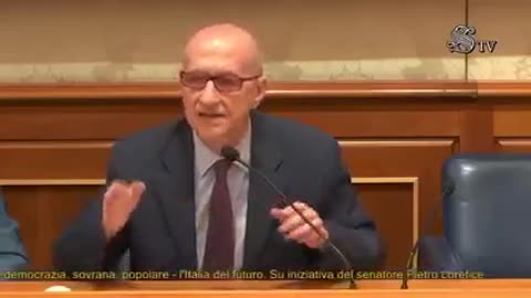 Prof. FRANCO BATTAGLIA smonta emergenza climatica. Conferenza al Senato della Repubblica, 28-06-2023