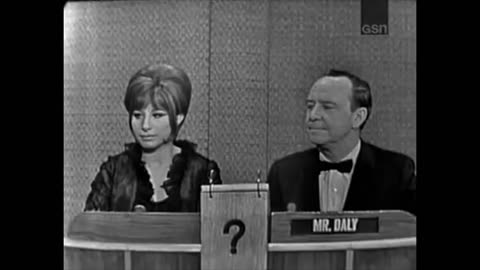 Apr. 12, 1964 - Barbra Streisand on "What's My Line"