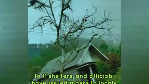 Footage of eruption of Semeru volcano in Indonesia! Thousands of people evacuated from Java