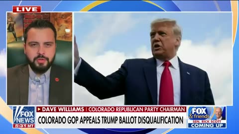 Colorado Republican leader warns ballot ban is 'bigger than Donald Trump'