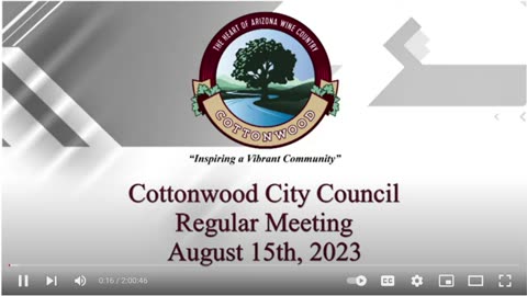 Cottonwood City Council Clip