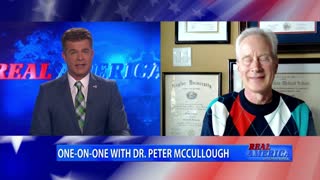 REAL AMERICA -- Dan Ball W/ Dr. Peter McCullough, COVID Vaccine Cardiovascular Side-Effects, 3/15/22