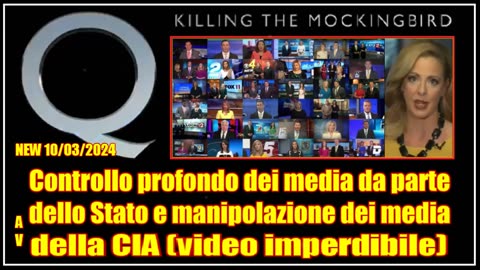 🛸🛸👽NEW 10/03/2024 controllo profondo dei media manipolazione dei media della CIA