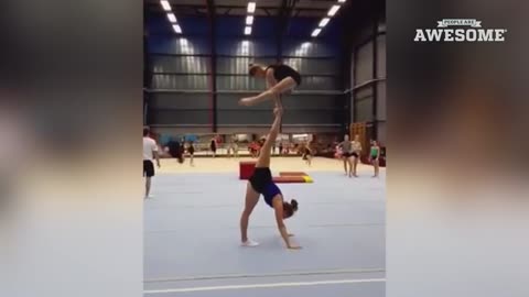 Best Gymnastics & Acrobatics- TOP FIVE - PEOPLE ARE AWESOME
