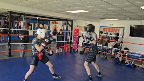 Joey sparring Graf 1. 5/11/24