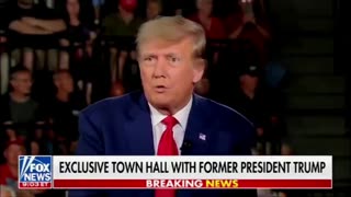 Trump Nukes Jack Smith's Investigation During Town Hall