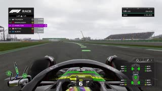 F1 23 Exclusive Gameplay (25% Race Silverstone)