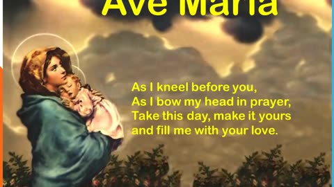 Catholic Song Ave Maria,Music and lyrics