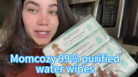Baby Wipes, Momcozy Water Wipes-Extra Large Size