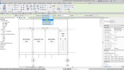 REVIT STRUCTURE 2022 LESSON 8 - CREATING STRUCTURAL WALLS