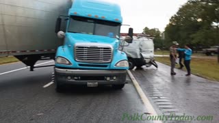 18 WHEELER JACK-KNIFES INTO VAN, MARSTON TEXAS, 09/15/23...