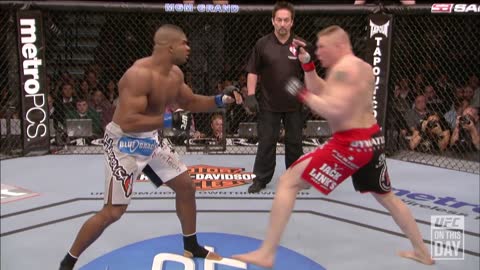 Alistair Overeem TKOs Brock Lesnar (UFC Debut UFC 141)