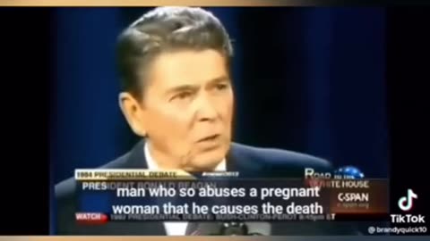 Reagan On Abortion