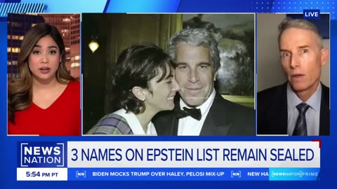 Three names in Epstein documents remain sealed