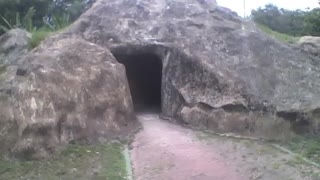 Cavemen cave in science museum, really cool! [Nature & Animals]