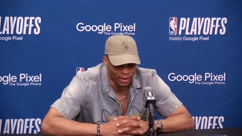 Russell Westbrook Talks Series Loss vs Suns, Postgame Interview