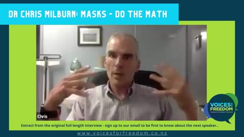 Dr Chris Milburn On Masks: Do The Math