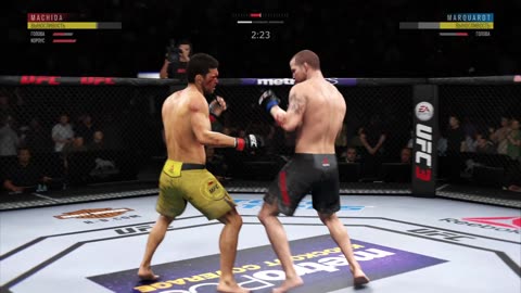 PS4 bot Lyoto Machida vs user Nate Marquardt