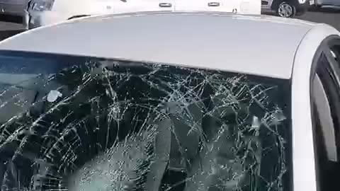 Smash attack: Skelms damage robbery victim’s car after ambush