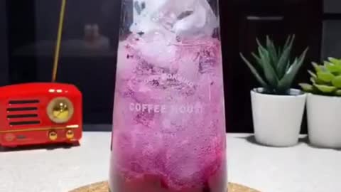 Dragon Fruit Sparking Drink