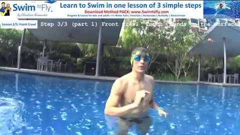 Learn To Swim In 3 Steps