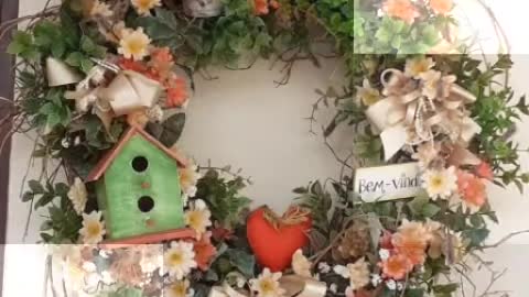 Fabulous spring wreath decoration ideas for beginners