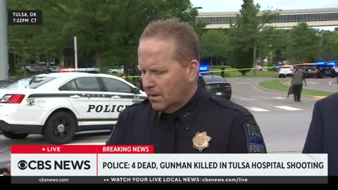 Man shoots and kills 4 as well as himself inside a Tulsa hospital.