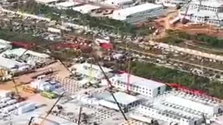 Guangzhou: Authorities Building Massive Covid Quarantine Centre as Cases Surge in Industrial Hub