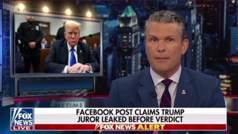 Facebook post claims Trump juror leaked before verdict