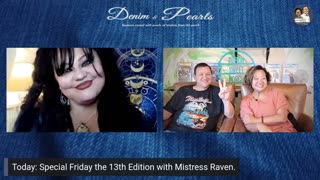 Denim and Pearls - Friday the 13th Special with Mistress Raven - 0906b