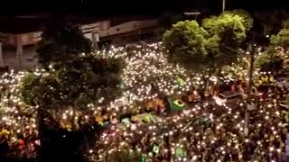 Millions of Brazilians Protest Voter Fraud in front of the Military Command