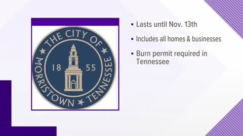 243_Burn ban in place in Morristown