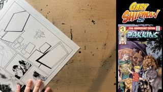 Drawing Stream eps 24 | Making Titan Comic Book Art