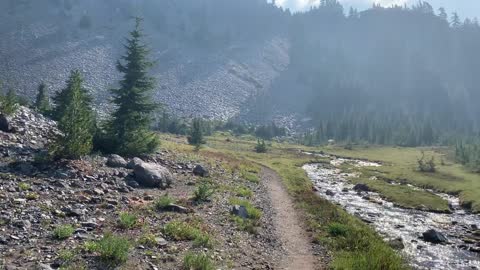 Central Oregon - Three Sisters Wilderness - Serene Alpine Meadow