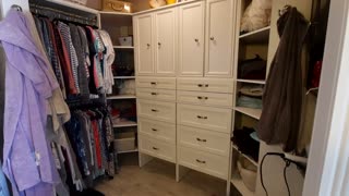 Closetmaid bedroom closet organizer